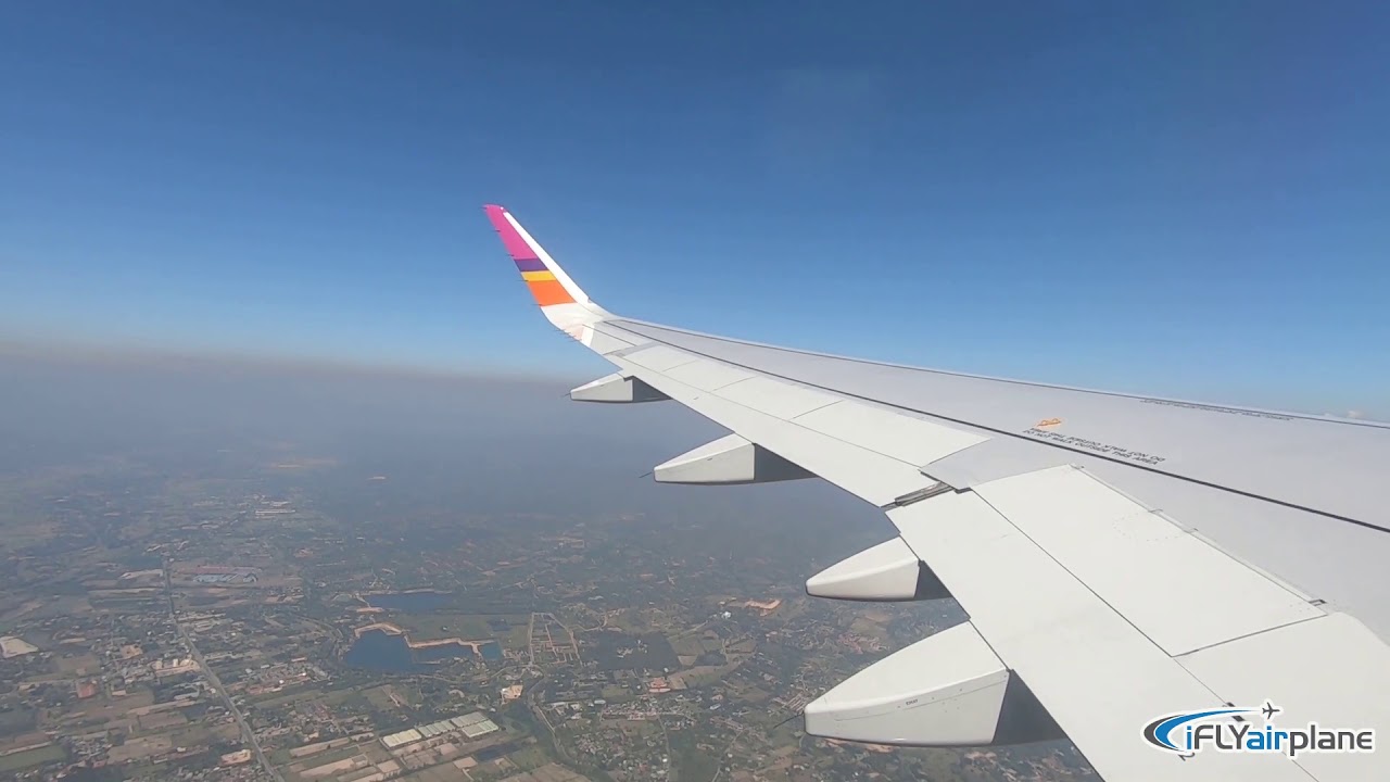 Airbus A320-232WL HS-TXK Chiang Mai to Bangkok WE161 11JAN2020 (EP.398)