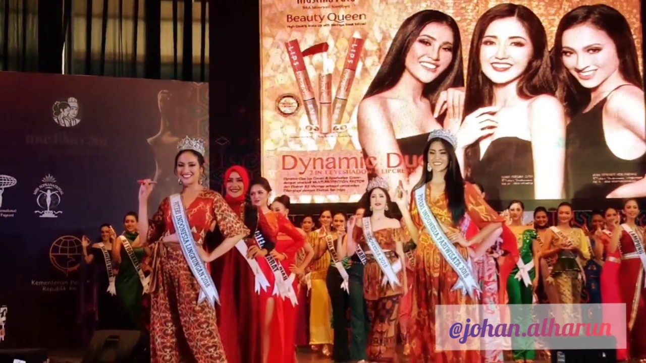 Fashion Show Berbasis Budaya 39 Finalis Puteri Indonesia 2019