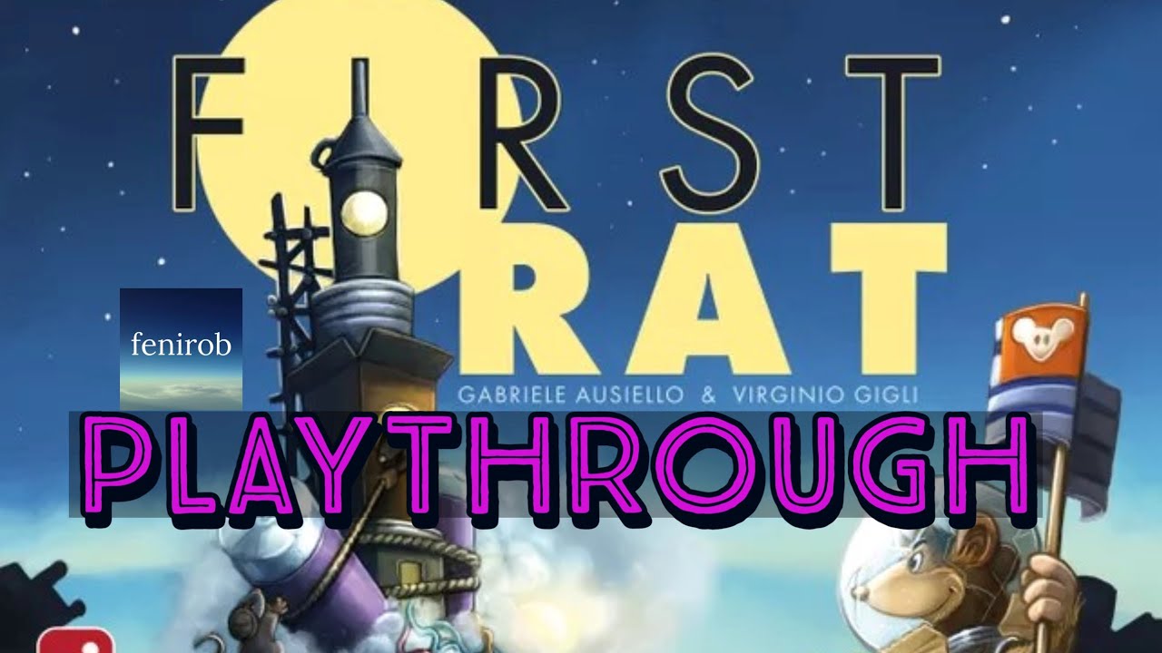 First Rat Board Game I Playthrough