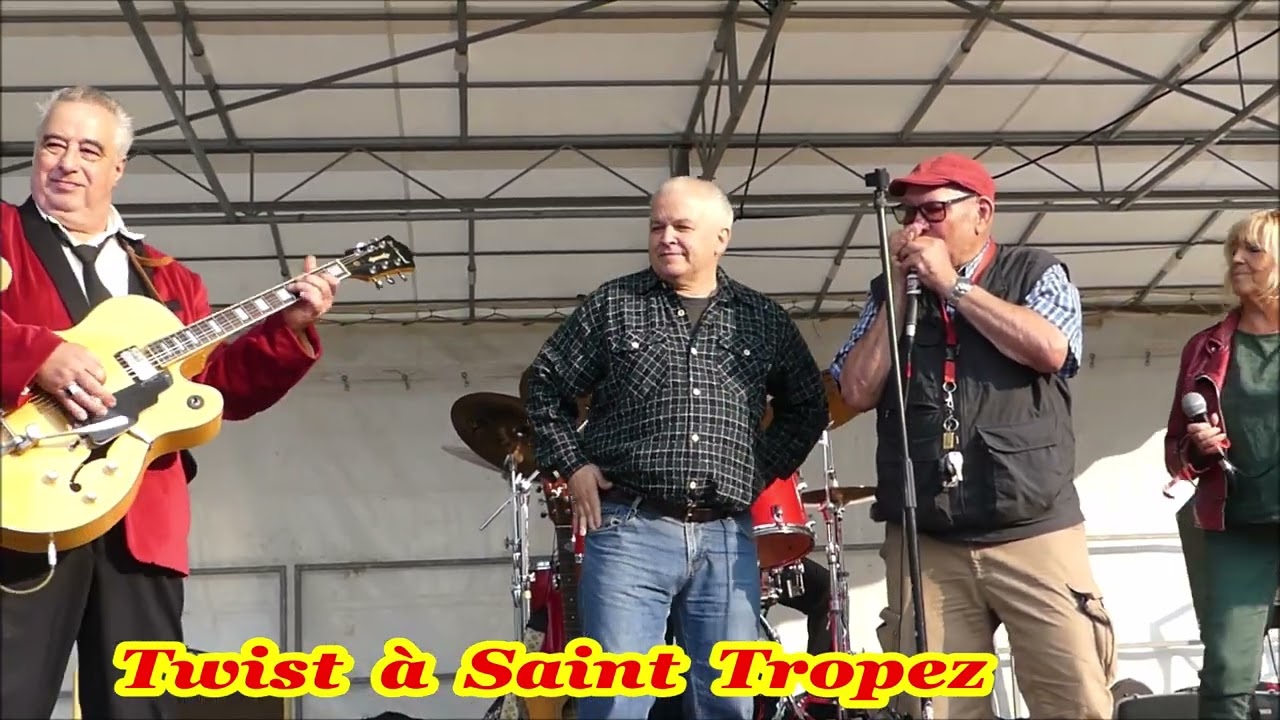 Les Vinyls - Nelson Carrera - Freddy Della - Twist à St Tropez - (JAM SESSION ) Les Chats Sauvages -