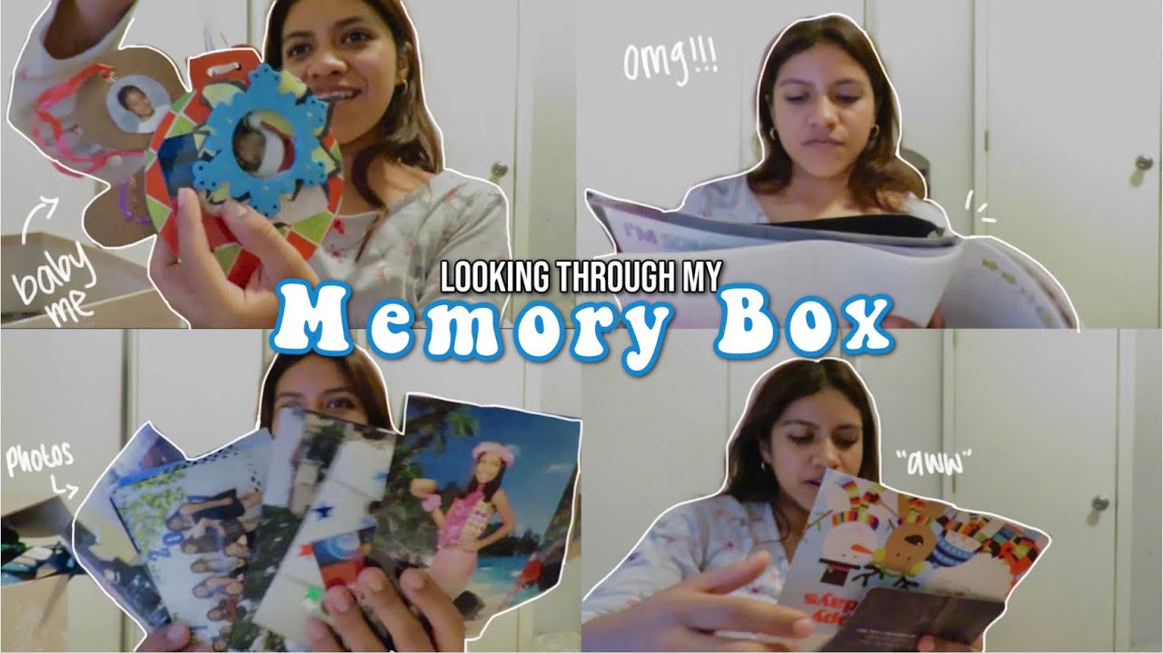 Looking through my Memory box (vlogmas Day 4)