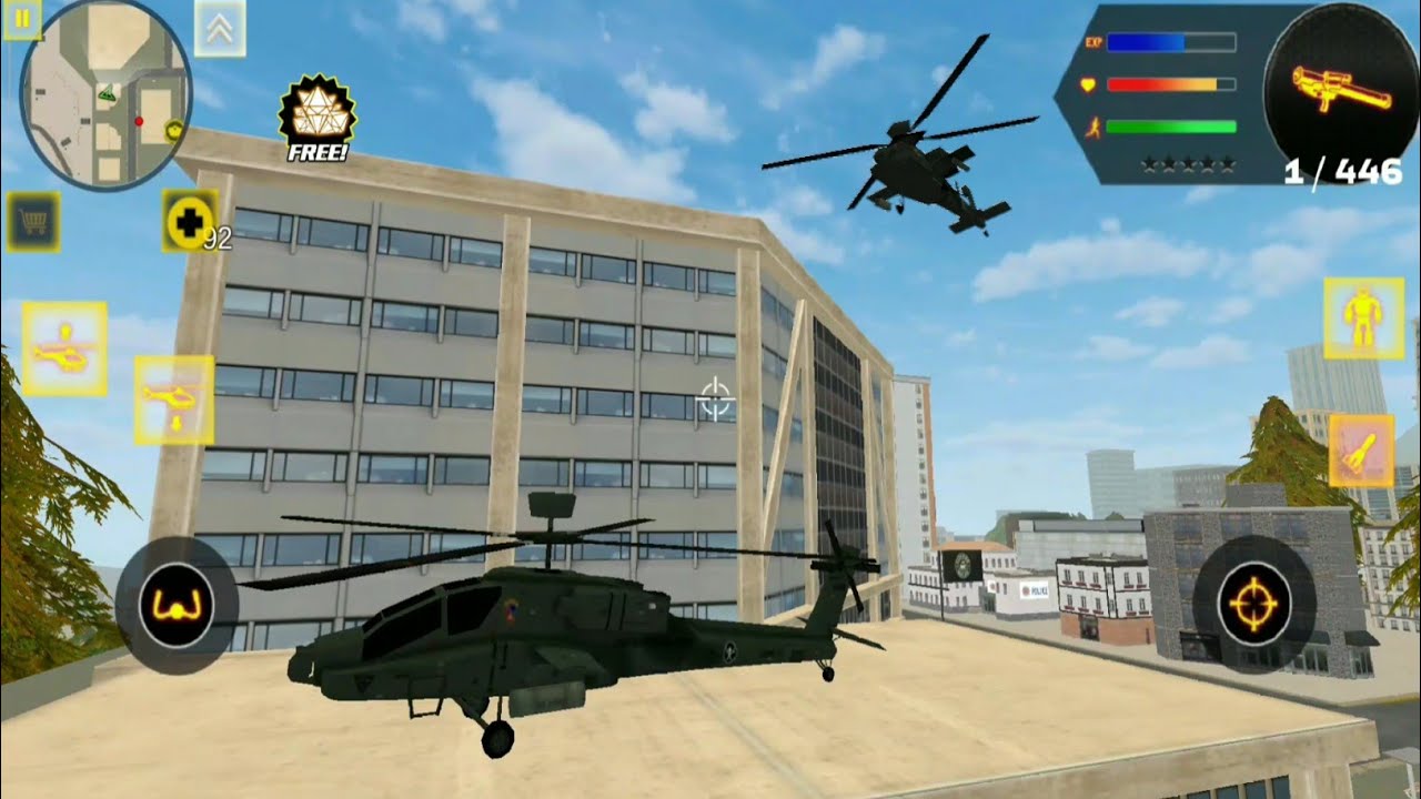 Robot Shark 2 Helicopter Transformer (By Naxeex)  Android Gameplay #6