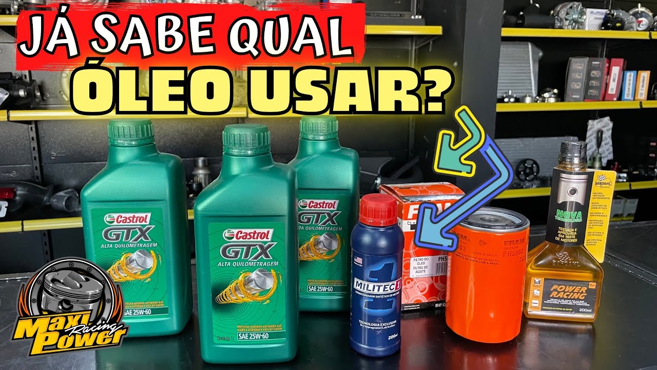 CARRO TURBINADO, QUAL ÓLEO USAR❓