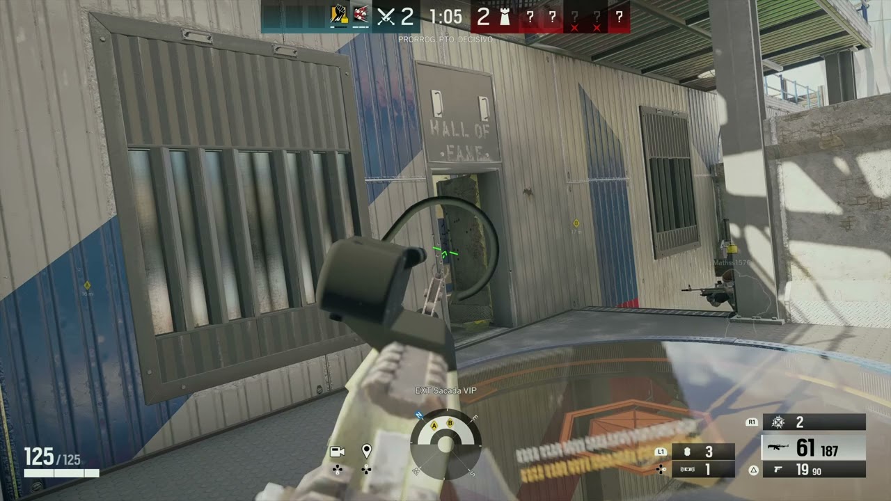Deu ruim , 2x5 Rainbow6 .