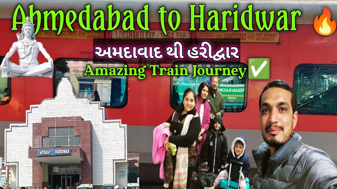 Ahmedabad to Haridwar train (2026) | Yoga Express | Travelwithgujju