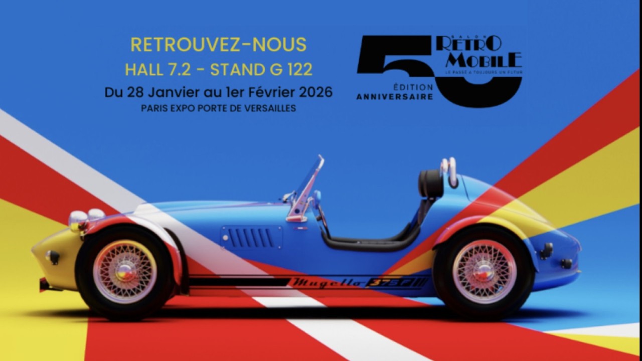 50éme SALON RETROMOBILE PARIS LE 30 JANVIER 2026