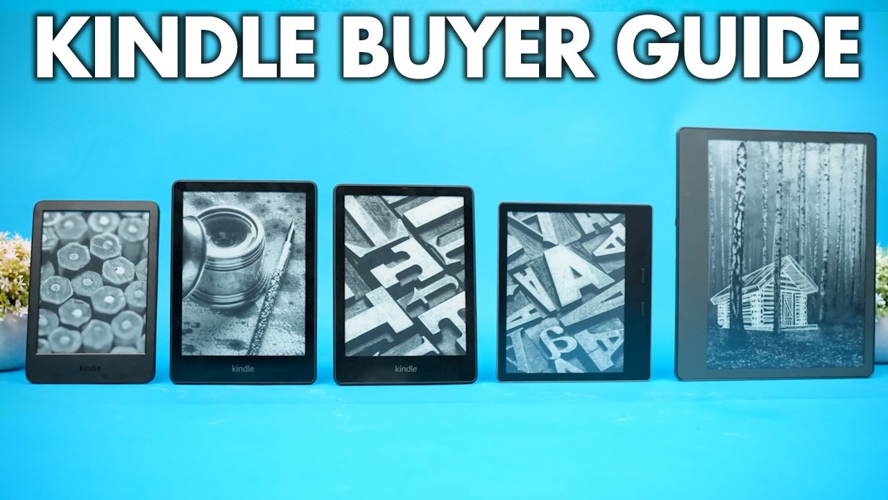 Kindle Paperwhite vs Kindle Scribe vs Kindle Oasis vs Basic｜Which is Best