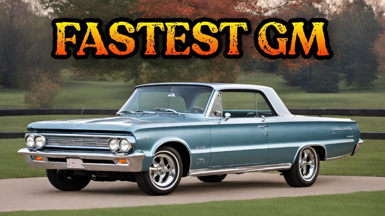 10 FASTEST Classic GM Muscle Cars Over The Quarter Mile!