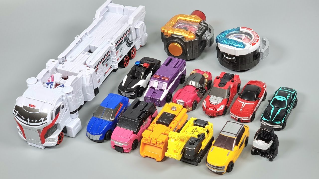 폭상전대(파워레인저) 분붐저 DX 분붐저 로보 자동차 로봇 변신 합체 영상 Bakuage Sentai Boonboomger DX Boonboomger robo