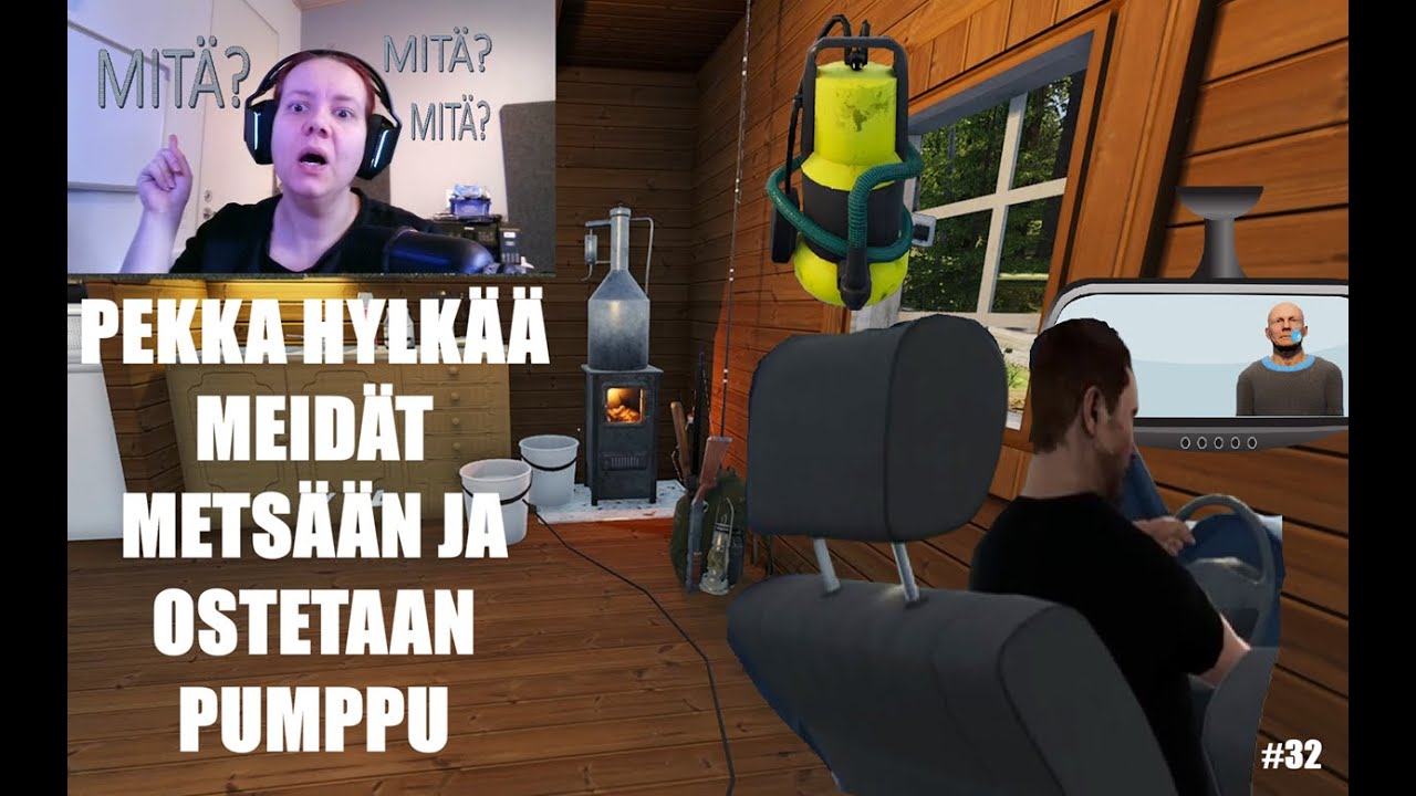 Meidät hylättiin metsään! - Finnish Cottage Simulator