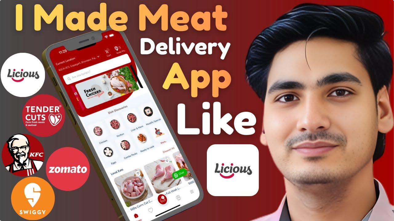 Как начать онлайн-бизнес по доставке мяса, подобный Licious и Tendorcuts, в 2026 году | Приложени...