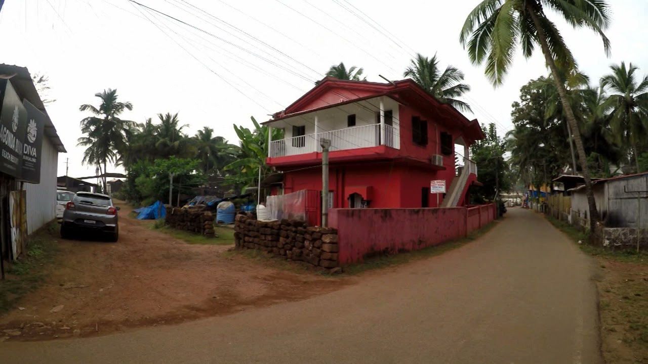 My walk on Agonda Beach Road, Goa