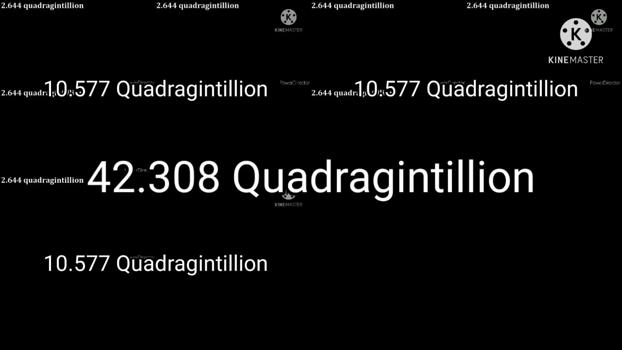Super Stacker Boo Continues 10 Quadragintillion to 3 Sexquadragintillion Times