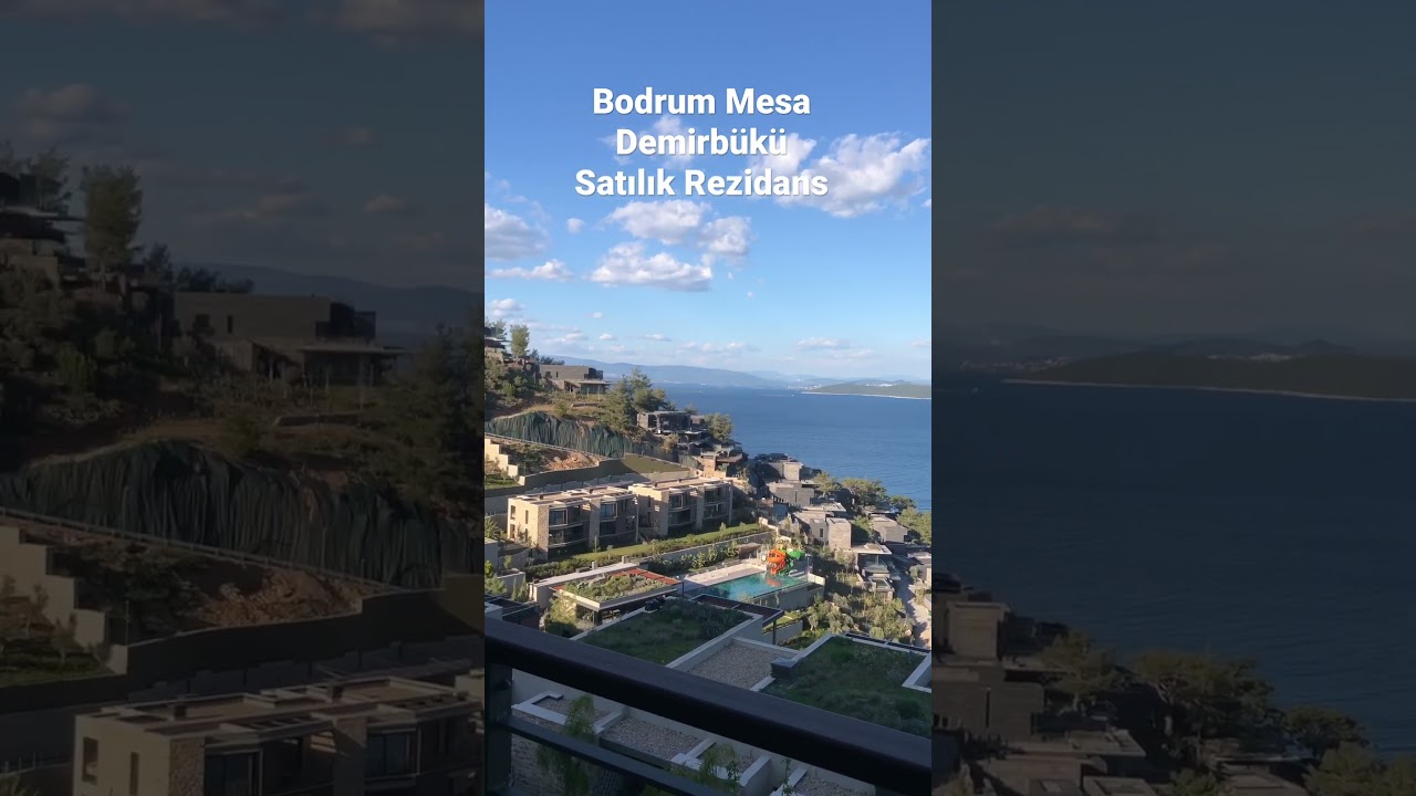 Bodrum Mesa Deniz Manzaralı Rezidans #bodrum #evturu #satılıkvilla #satılıkyazlık#luxuryhomes