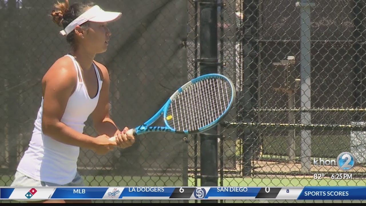 Mililani grad Tobita finishes 'really special' pro tennis debut in Hawaii
