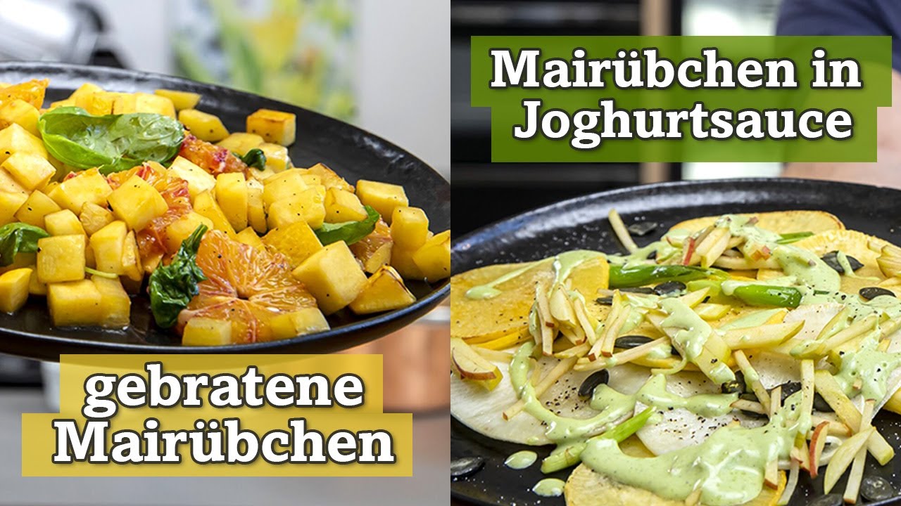 Mairübchen Rezepte mit ordentlich Umami, Röstaromen und Wumms! - vegan & saisonal