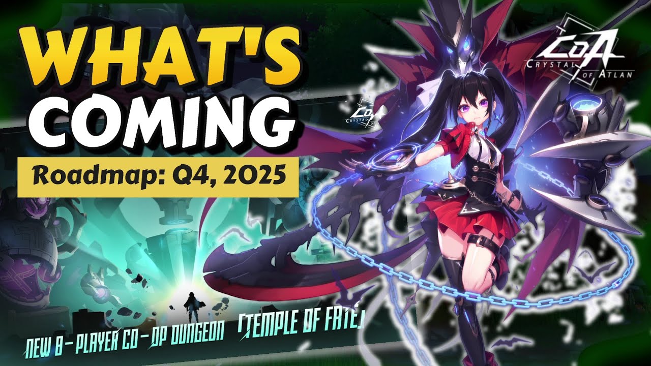 ROADMAP Q4 2025 - What's Coming Next!【Crystal of Atlan】