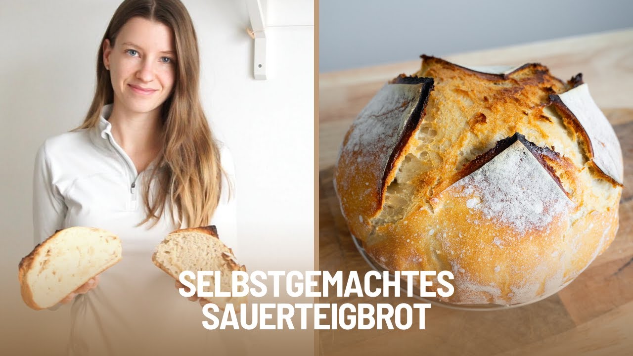 Sauerteigbrot einfach selbst machen | Eine Anleitung f&uuml;r Sauerteig Anf&auml;nger!