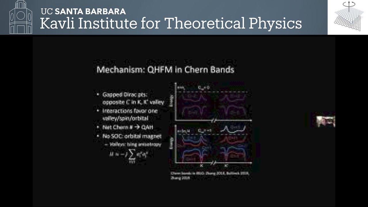 Pomeranchuk effect and the entropy of fluctuating ferromagnets in twisted bilayer... ▸ Andrea Young
