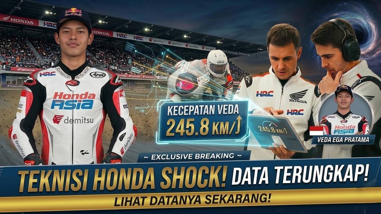 TAK MASUK AKAL‼️ VEDA EGA MENGGILA DI TES BRAZIL, LAP TIME-NYA BIKIN TEKNISI HONDA MELONGO