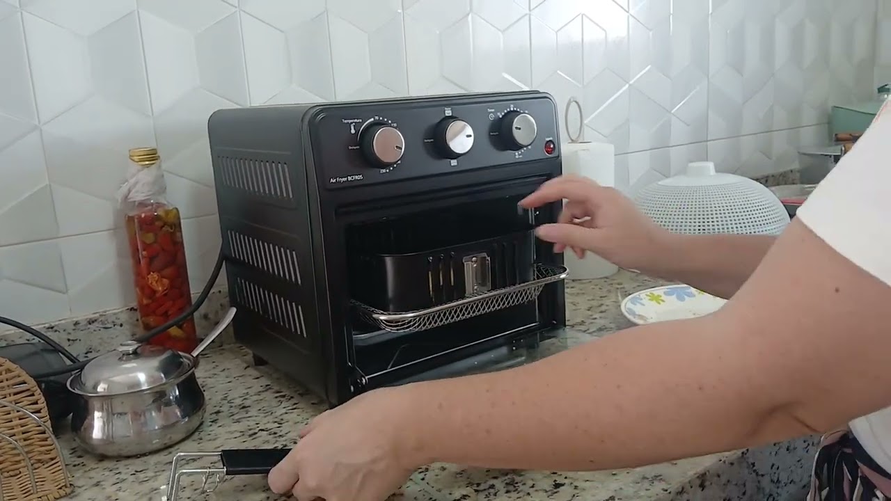 Usando a Bella Cuccina Air Fryer