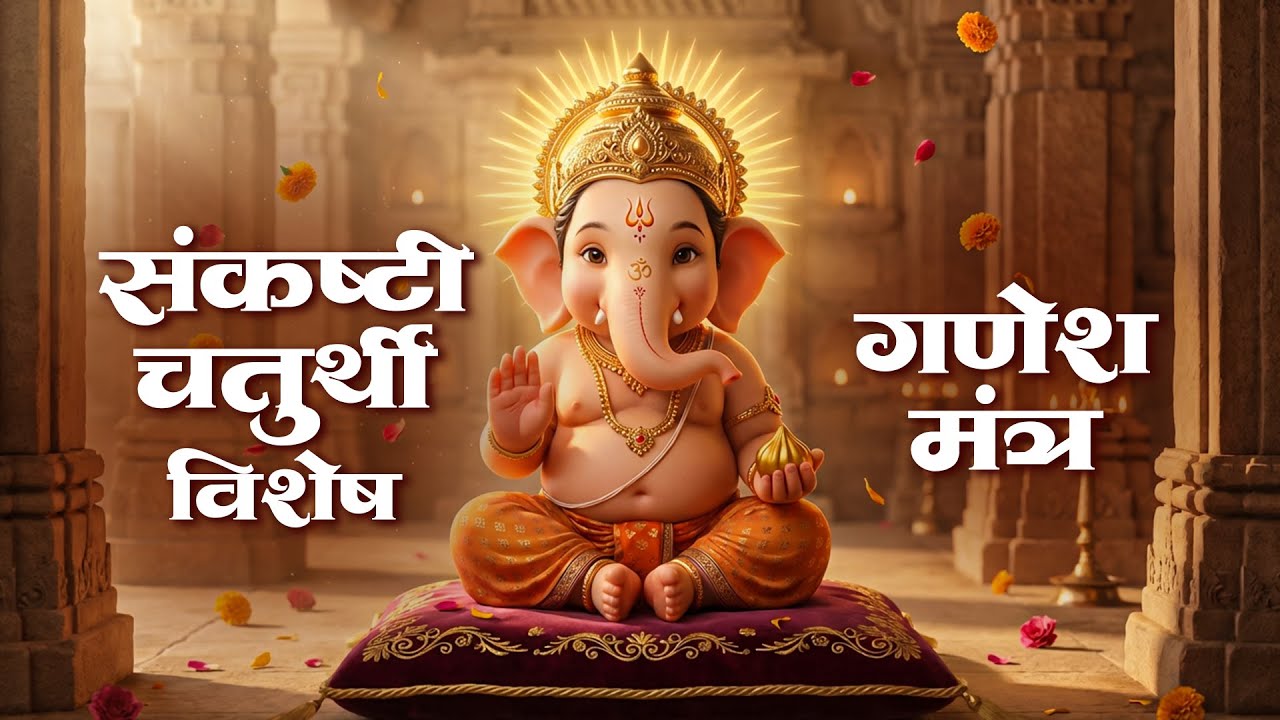 Sankshti Chaturthi Special Om Gan Ganpataye Namah 108 | ॐ गं गणपतये नमो नम : Powerful Ganesh Mantra