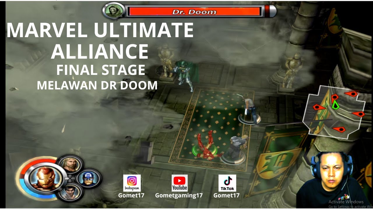 MARVEL ULTIMATE ALLIANCE GAMEPLAY PART 34 FINAL STAGE MELAWAN DR DOOM #youtube #marvel #ps2