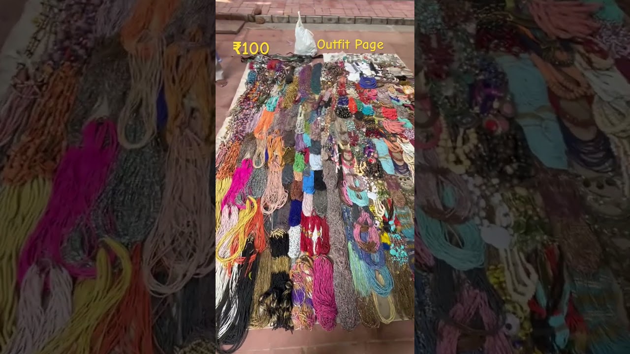 Moti ki mala 📿 cheapest market Delhi #market #shortsvideo