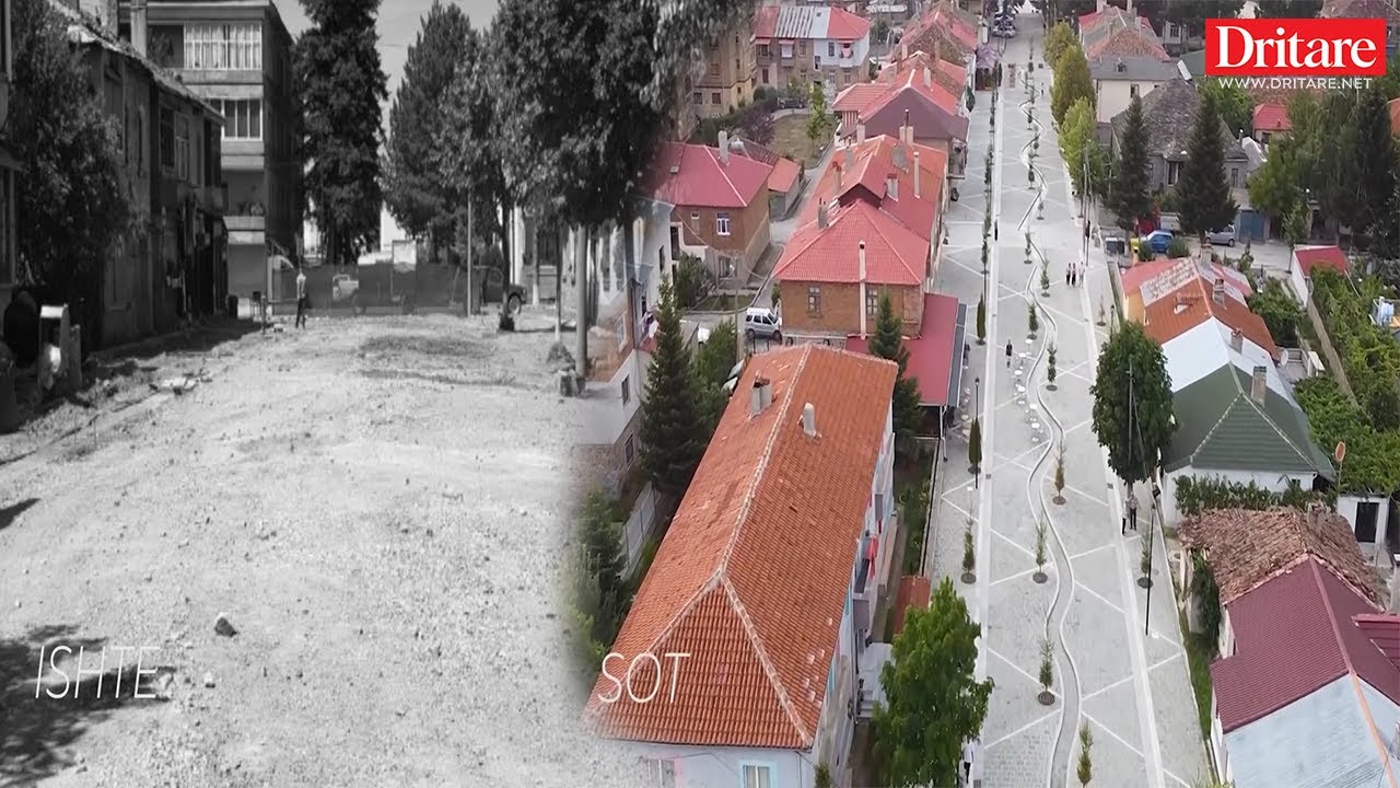 Erseka, ndryshim si dita me natën!