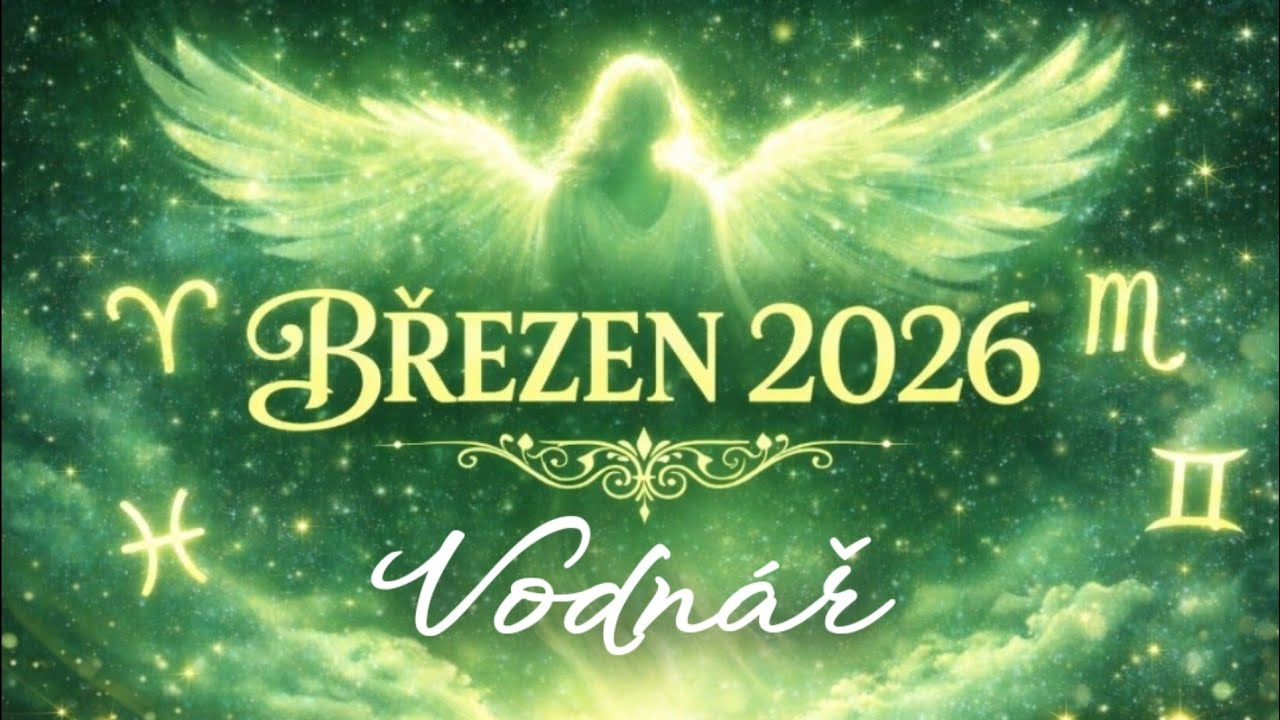 💚BŘEZEN 2026💚VODNÁŘ 