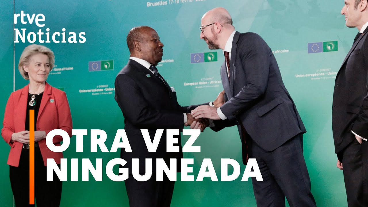 SOFAGATE-TOMA 2: VON DER LEYEN IGNORADA por un ministro de UGANDA ante MICHEL y MACRON | RTVE