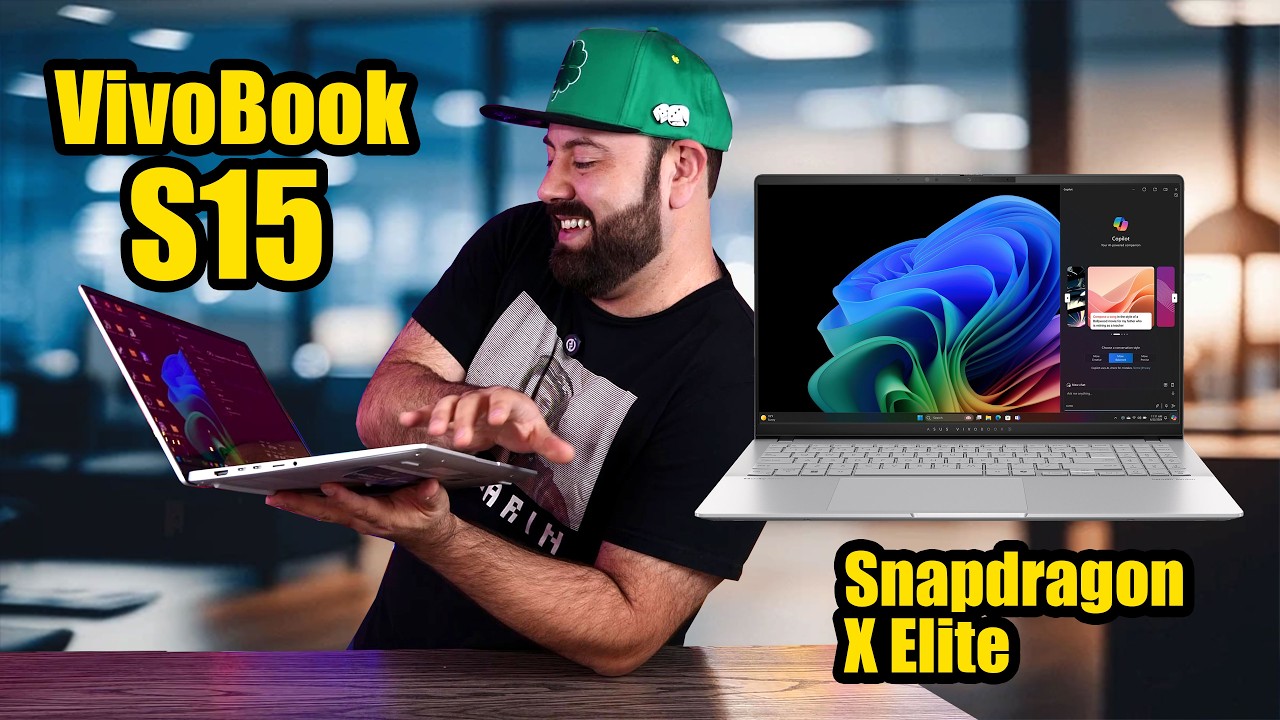 ¿REVOLUCION ARM en Windows? ASUS VivoBook S15 Snapdragon X Elite 18 horas de bateria! - DrogaDigital