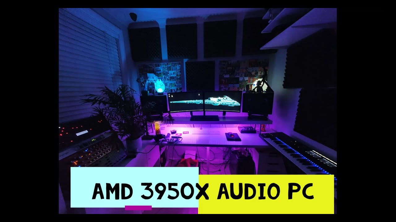 AMD 3950X Audio PC Cubase machine, X570 Aorus Xtreme,  3XS SCAN