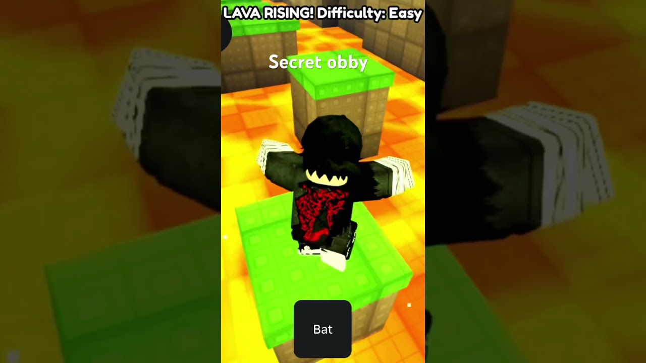 Secret obby ne survive a lava for brainrot omgg