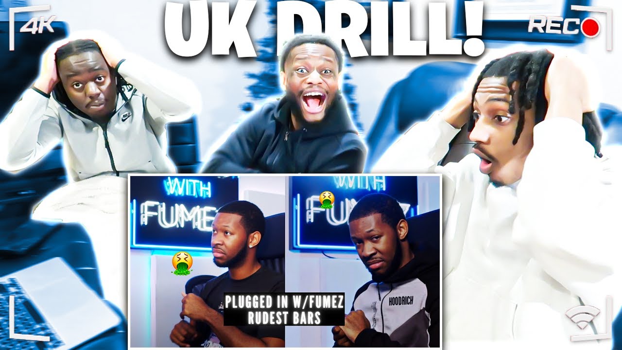 AMERICANS REACT TO RUDEST PLUGGED IN W THE FUMEZ BARS ! **PART 1**