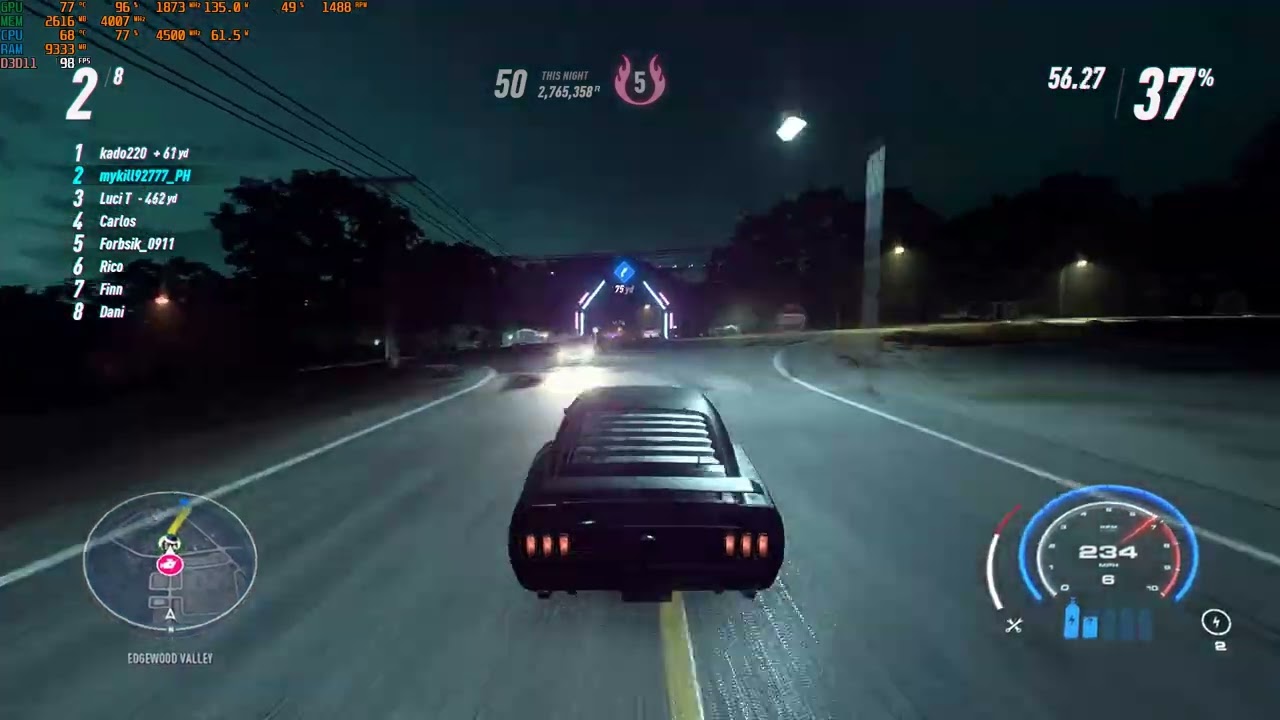 Need for Spee Heat  Top tier.. close race vs nissan 180sx