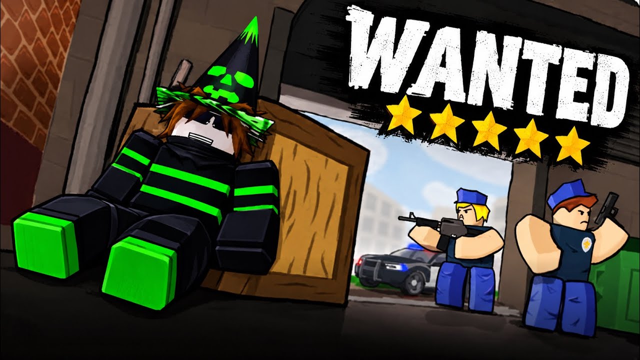 I Became WANTED In Roblox! (Runaways)