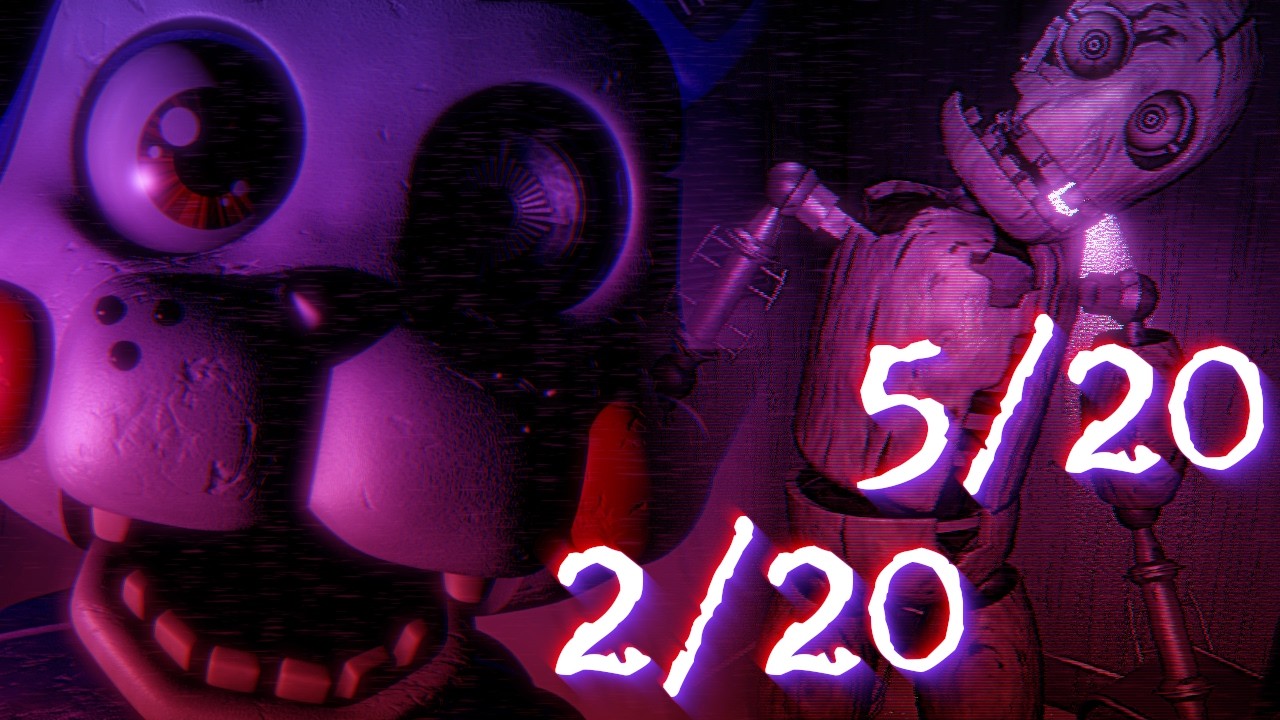 Normal 5/20 & Nightmare 2/20 | Five Nights at Candy's 2: Encore
