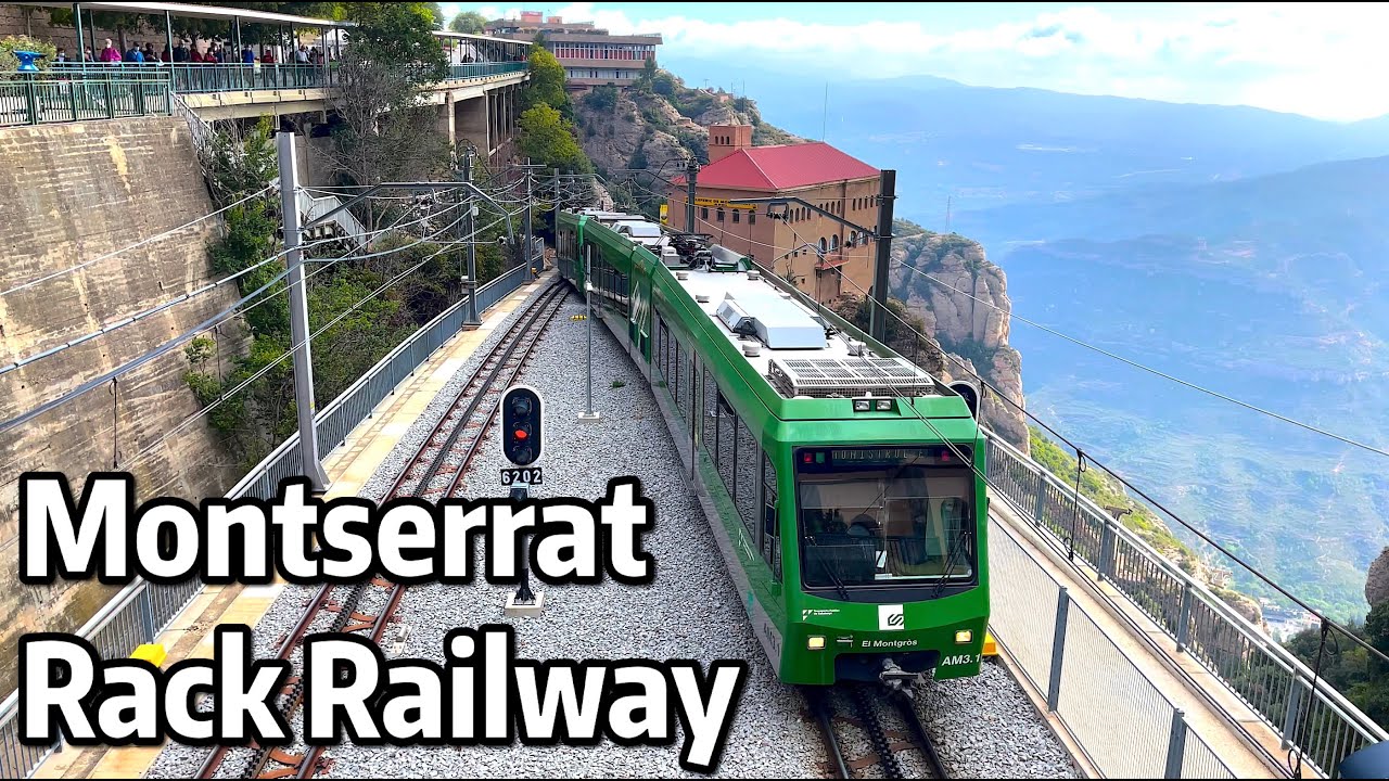 ⁴ᴷ⁶⁰ Riding the Montserrat Rack Railway