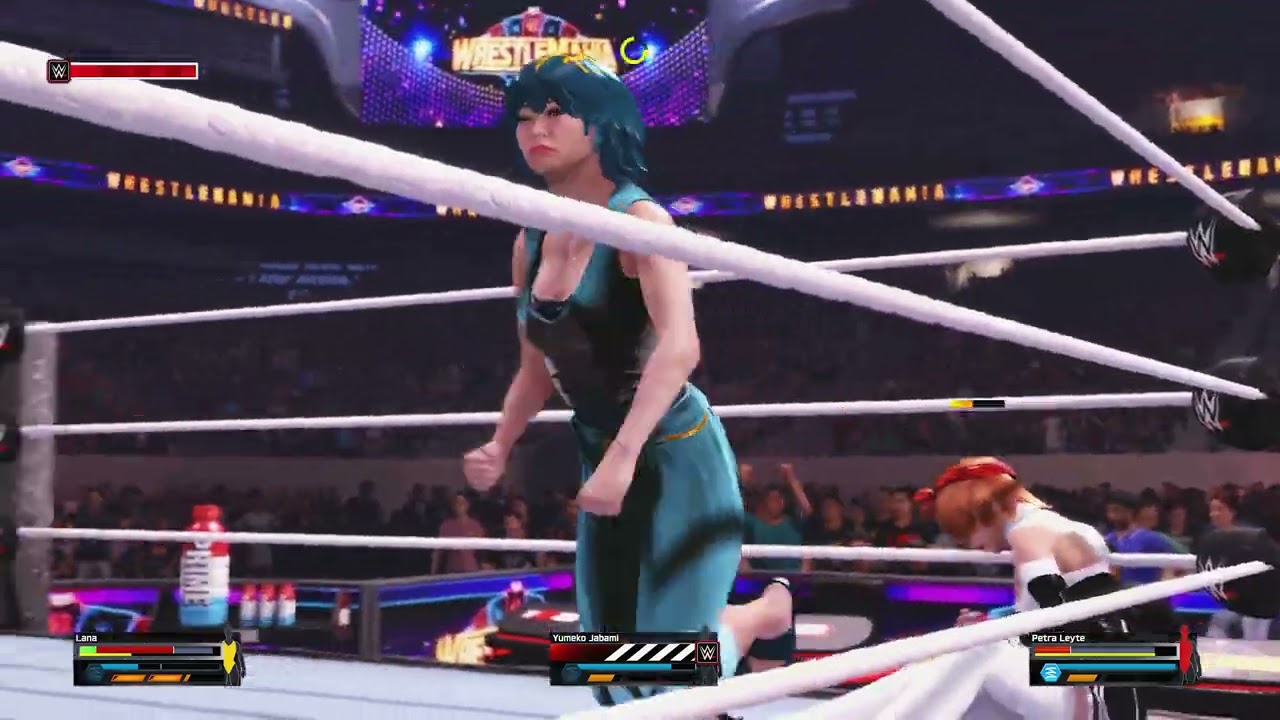 Lana VS Petra Leyte | WWE 2K25 | ANIME | Pokémon Sun and Moon VS Re:ZERO