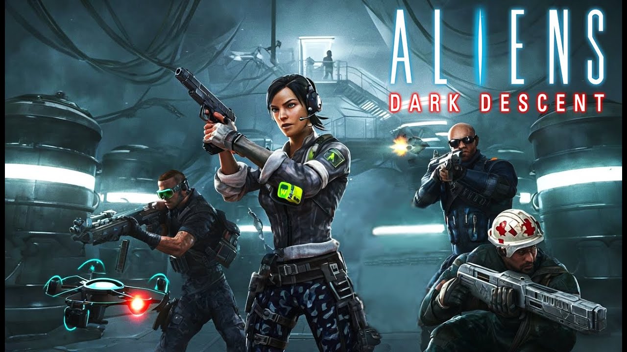Żywy szpil w Aliens Dark Descent na PS4