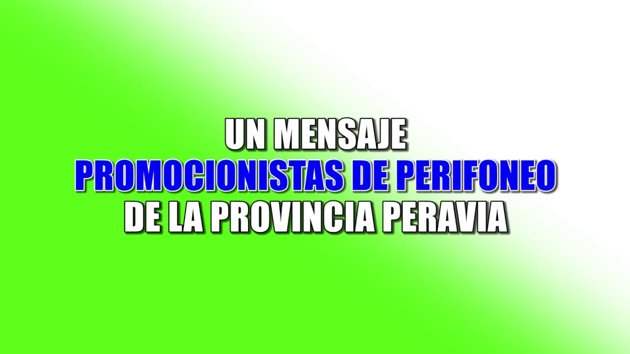 QUEDATE EN CASA-PROMOCIONISTAS DE PERIFONEO DE BANÍ