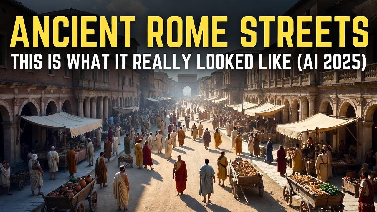 A Day in Ancient Rome (generated by AI)
