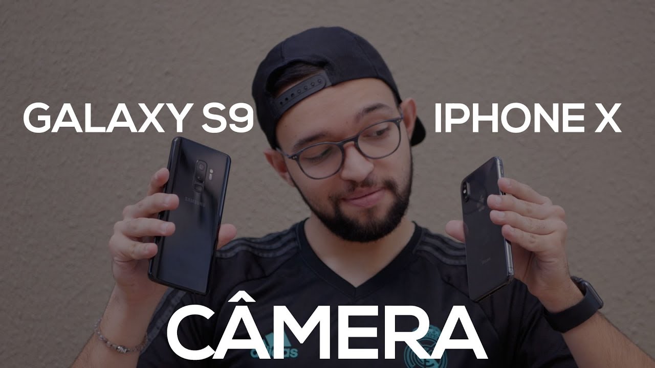 GALAXY S9+ vs iPHONE X | COMPARAÇÃO ENTRE AS CÂMERAS