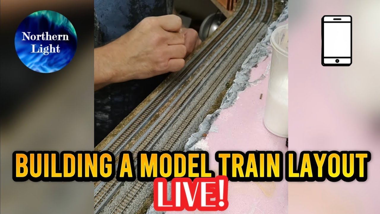 Model Train Layout Update & Track Work LIVE! | 1/27/2026