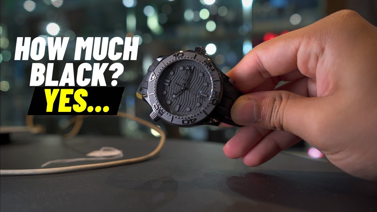 Omega took things too far with this Seamaster Black Ceramic!
