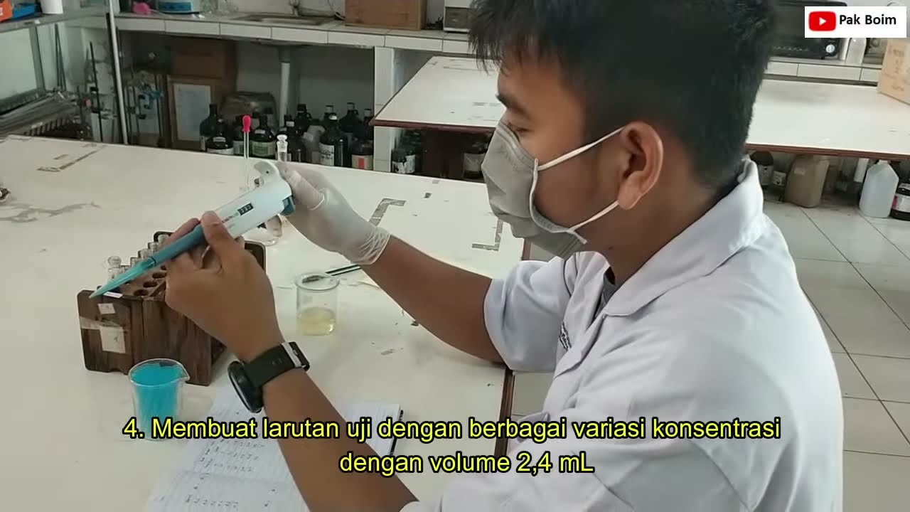 #22 Prosedur/proses Pengujian Aktivitas Antioksidan- procedure of antioxidant activity determination