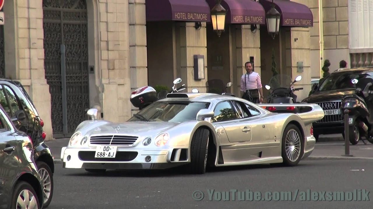 Mercedes CLK GTR in Paris
