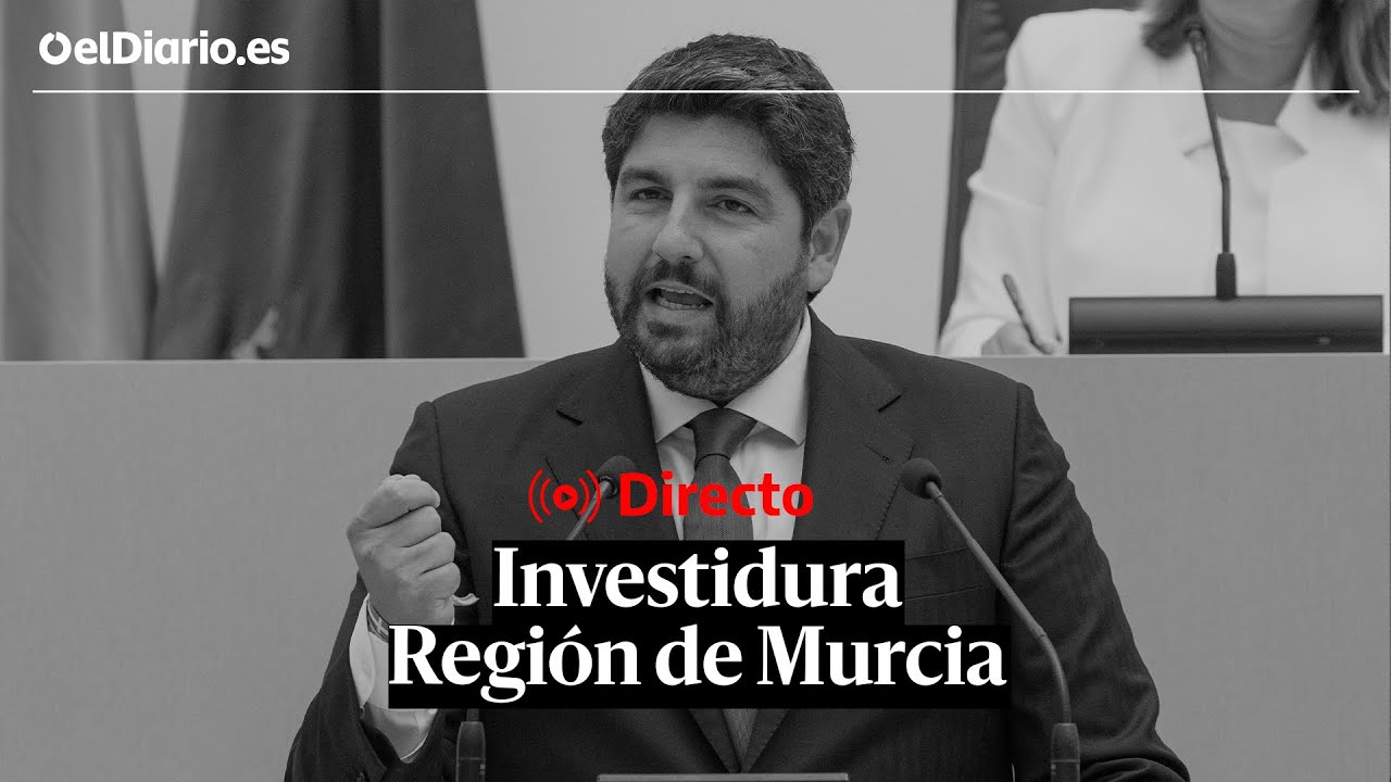 🔴 DIRECTO | Debate de investidura de López Miras en la Asamblea de Murcia