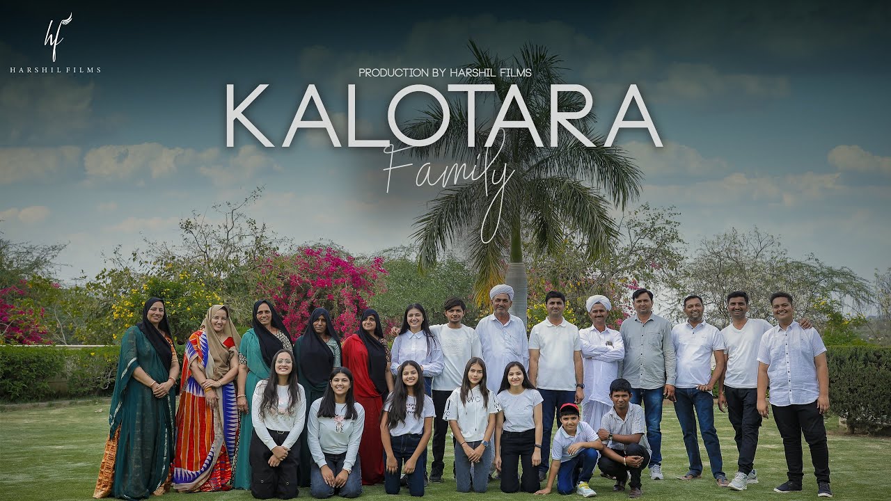 Best Family Song 2023 | KALOTARA FAMILY | Harshil Films